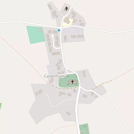 Map of Cardinham