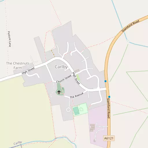 Map of Carlby