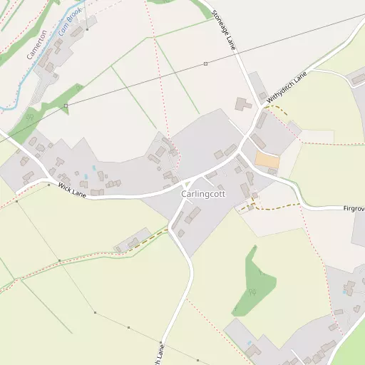 Map of Carlingcott