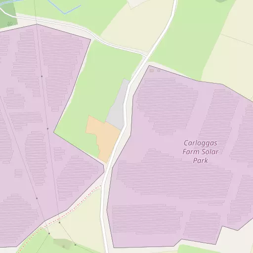 Map of Carloggas