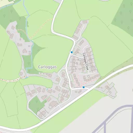 Map of Carloggas