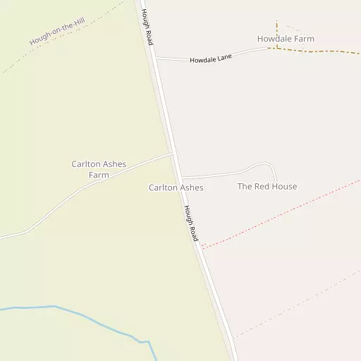 Map of Carlton Ashes
