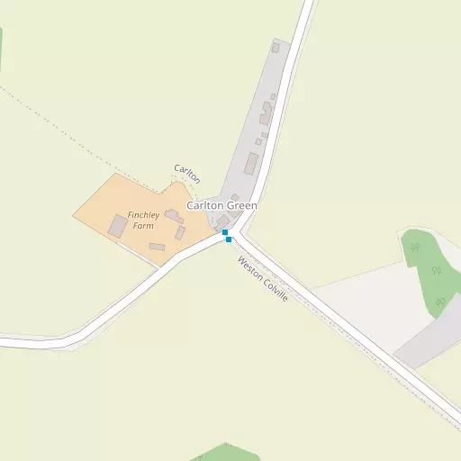 Map of Carlton Green
