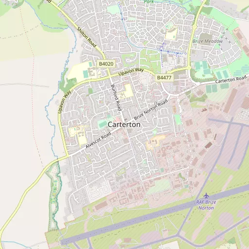 Map of Carterton