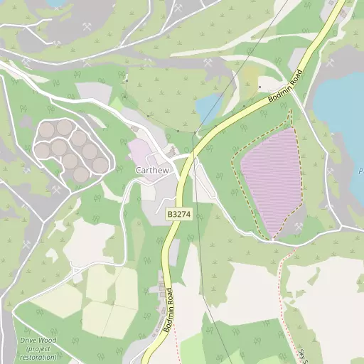 Map of Carthew