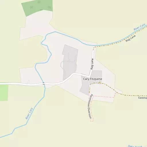 Map of Cary Fitzpaine
