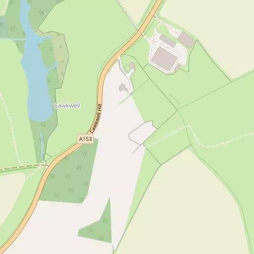 Map of Cawkwell