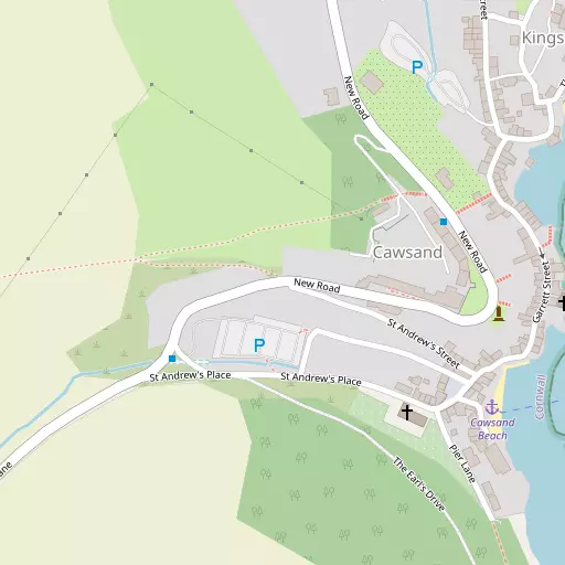 Map of Cawsand