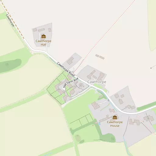 Map of Cawthorpe
