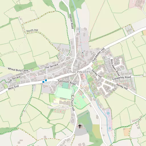 Map of Chacewater