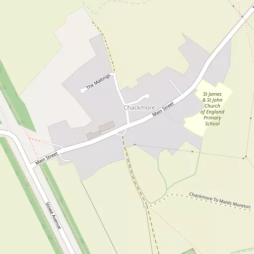 Map of Chackmore