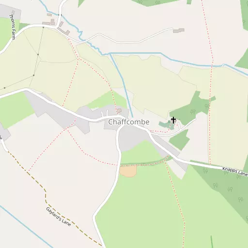 Map of Chaffcombe