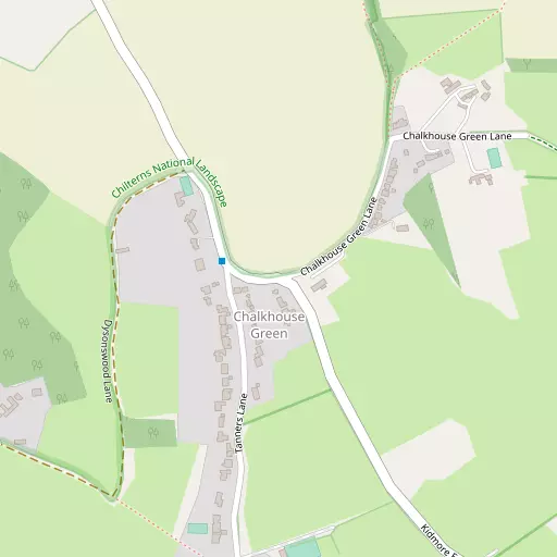 Map of Chalkhouse Green