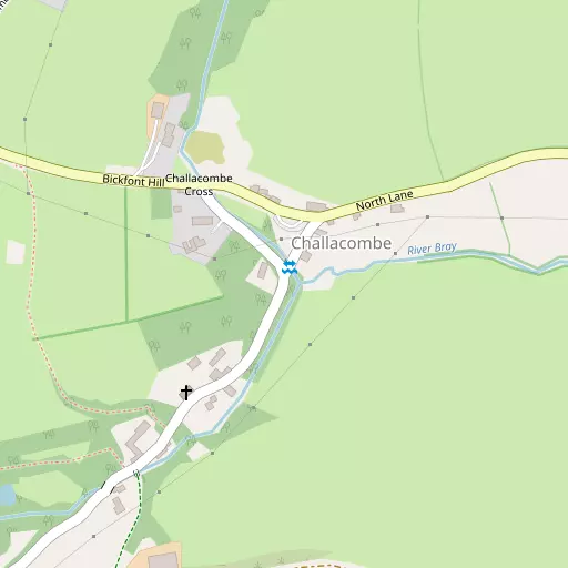 Map of Challacombe