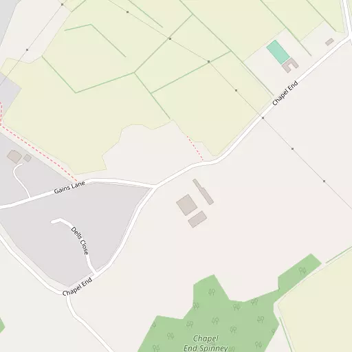 Map of Chapel End
