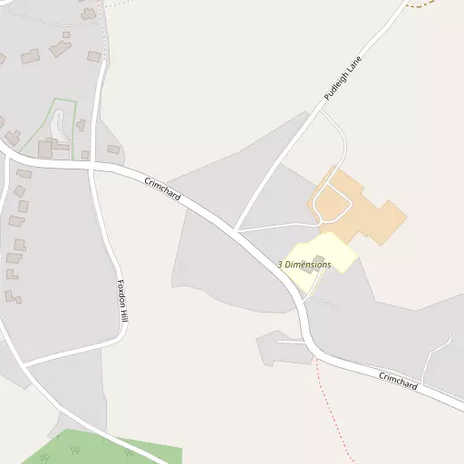 Map of Chardleigh Green