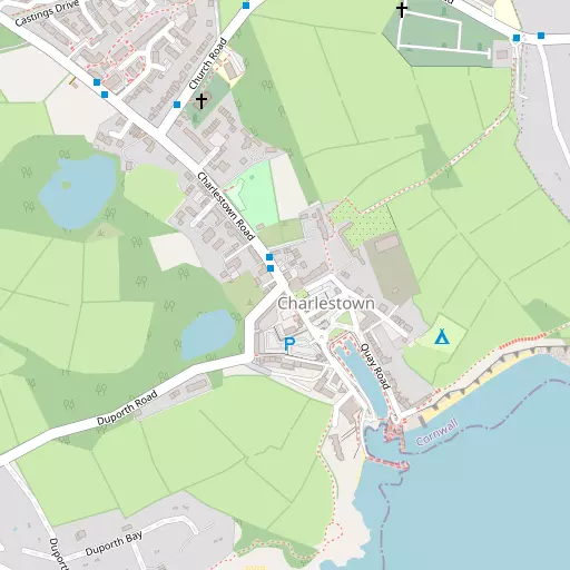 Map of Charlestown