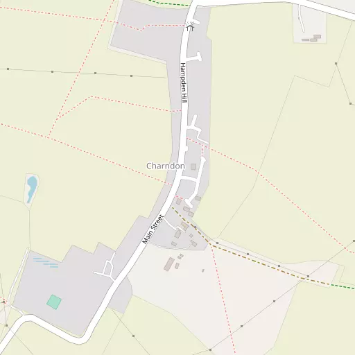 Map of Charndon