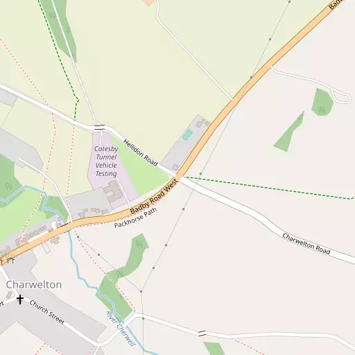 Map of Charwelton