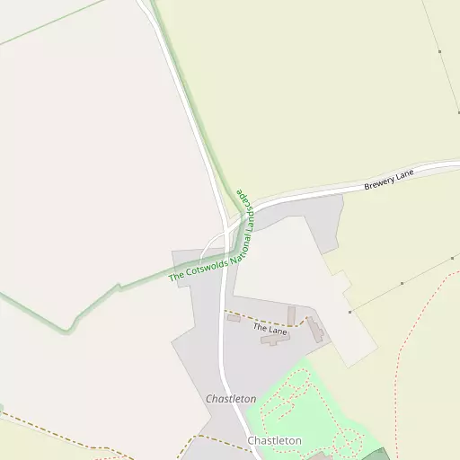 Map of Chastleton