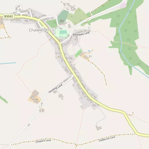 Map of Chawleigh