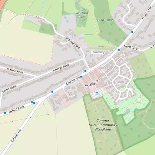Map of Chawley