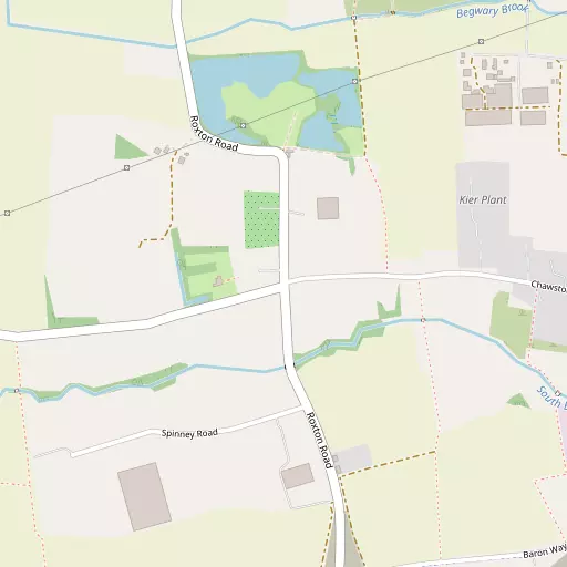 Map of Chawston