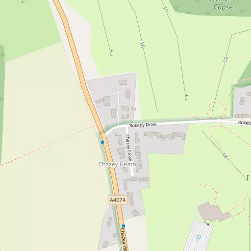 Map of Chazey Heath
