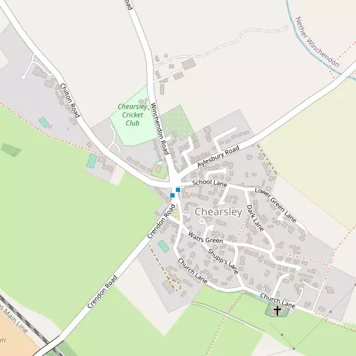 Map of Chearsley