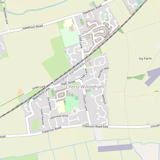 Map of Cherry Willingham
