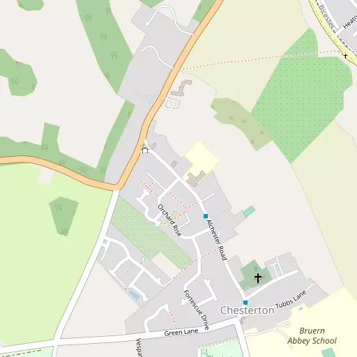 Map of Chesterton