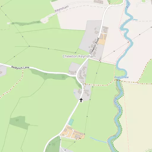 Map of Chewton Keynsham