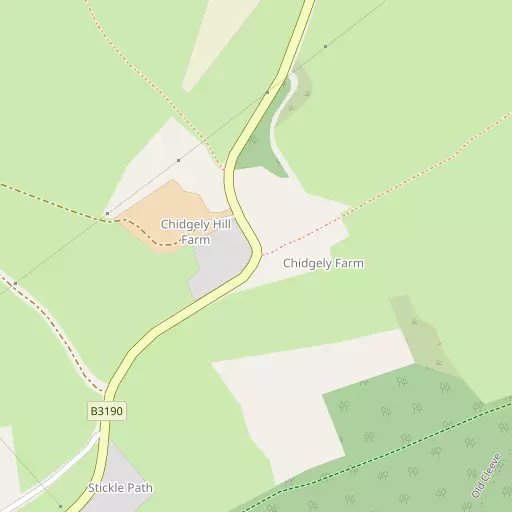 Map of Chidgley