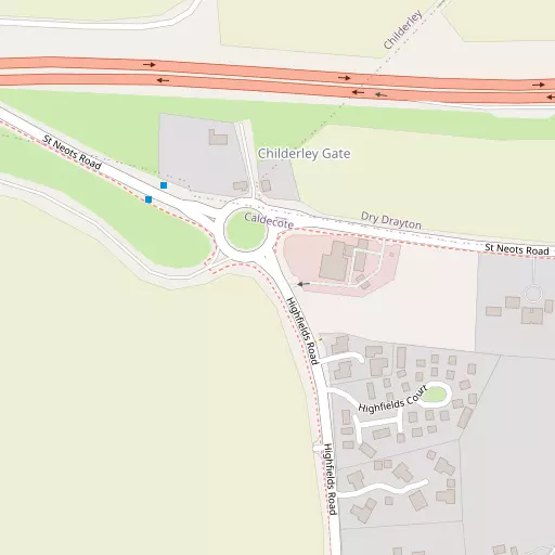 Map of Childerley Gate