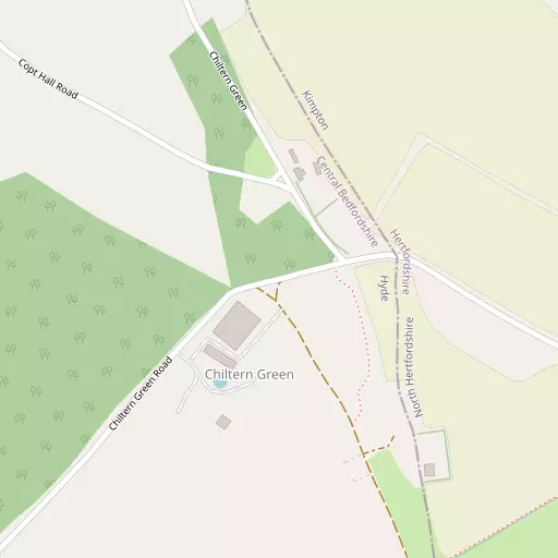 Map of Chiltern Green