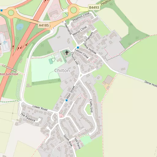 Map of Chilton