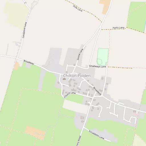 Map of Chilton Polden