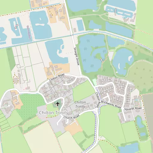 Map of Chilton Trinity