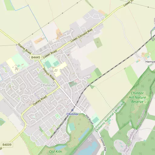Map of Chinnor