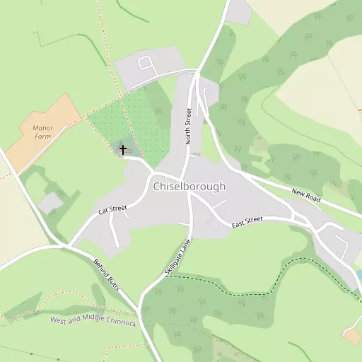 Map of Chiselborough