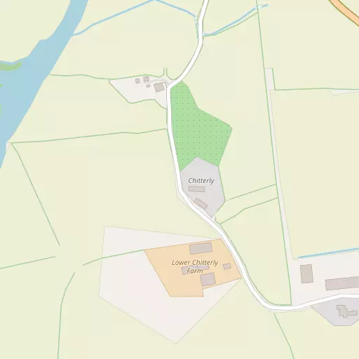 Map of Chitterley