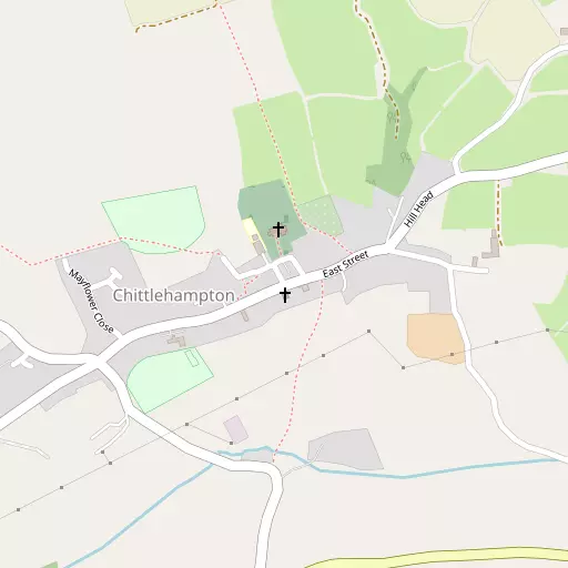 Map of Chittlehampton