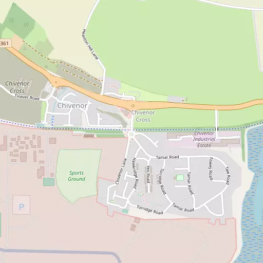 Map of Chivenor