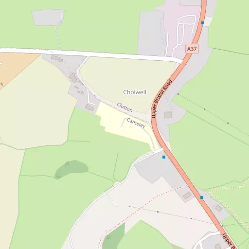 Map of Cholwell
