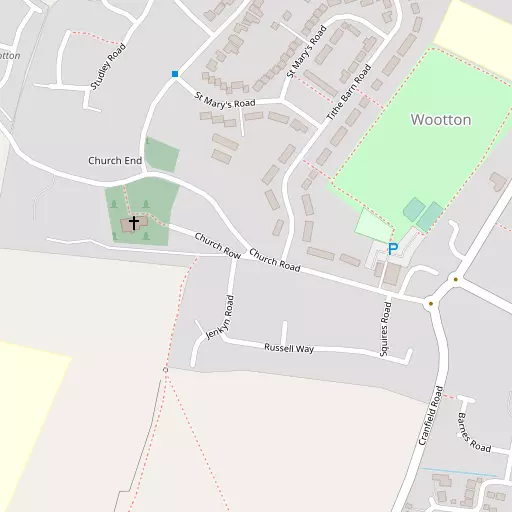 Map of Church End