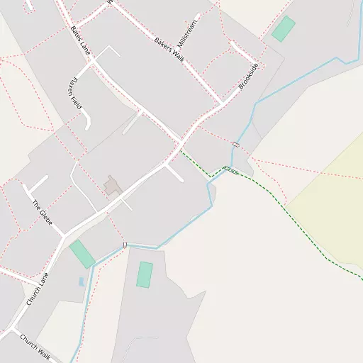 Map of Church End