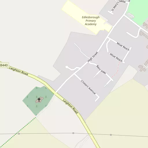 Map of Church End
