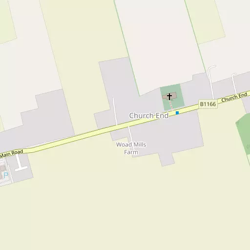 Map of Church End