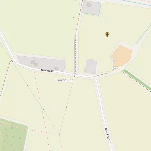Map of Church End