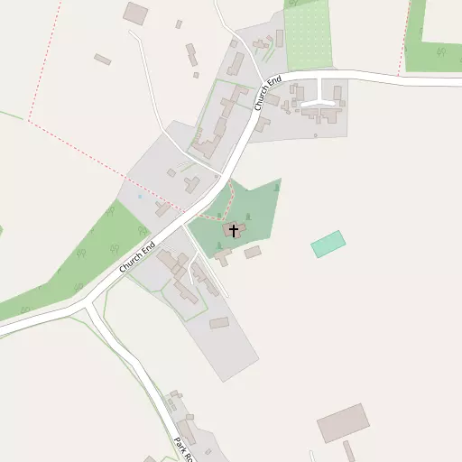 Map of Church End